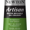 Farba olejna Artisan Water - Winsor & Newton - Permanent Sap Green, 37 ml