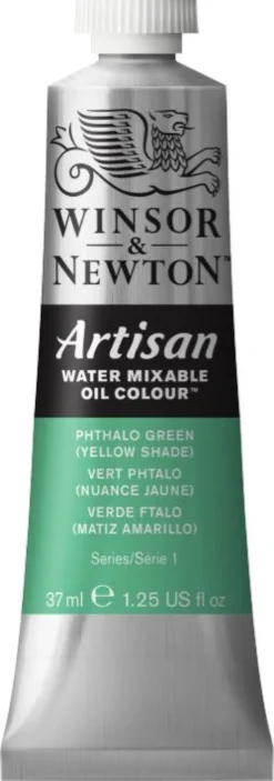 Farba olejna Artisan Water - Winsor & Newton - Phthalo Green (yellow shade), 37 ml