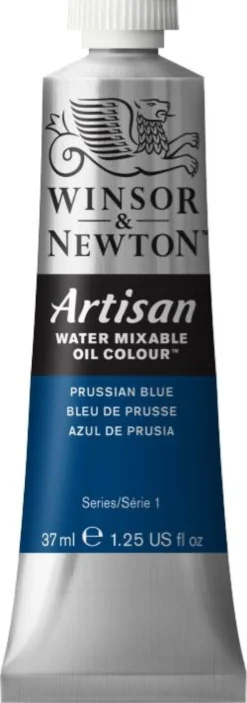 Farba olejna Artisan Water - Winsor & Newton - Prussian Blue, 37 ml