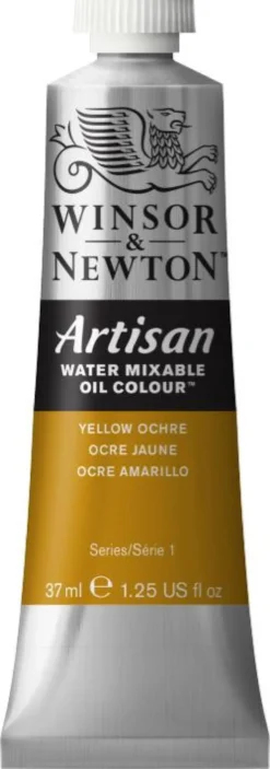 Farba olejna Artisan Water - Winsor & Newton - Yellow Ochre, 37 ml
