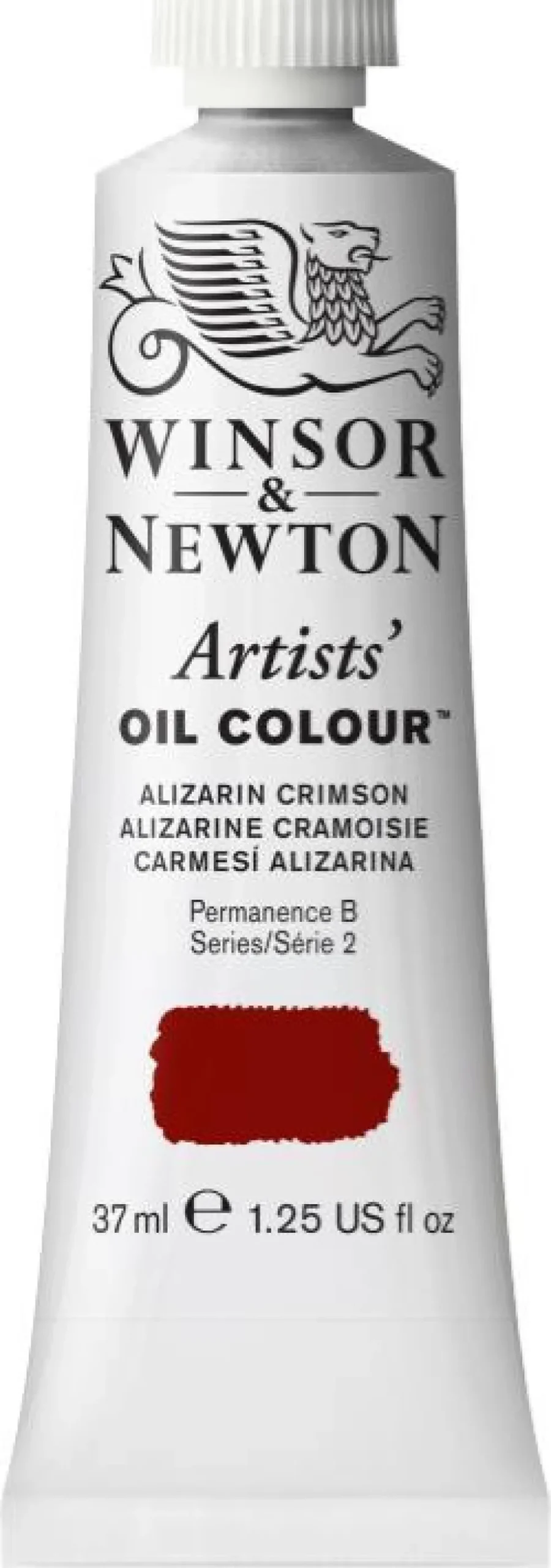 Farba olejna Artists' Oil Colour - Winsor & Newton - Alizarin Crimson, 37 ml