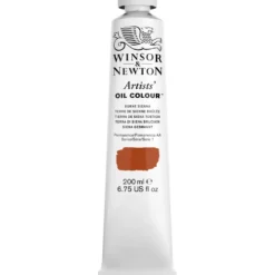 Farba olejna Artists' Oil Colour - Winsor & Newton - Burnt Sienna 200 ml