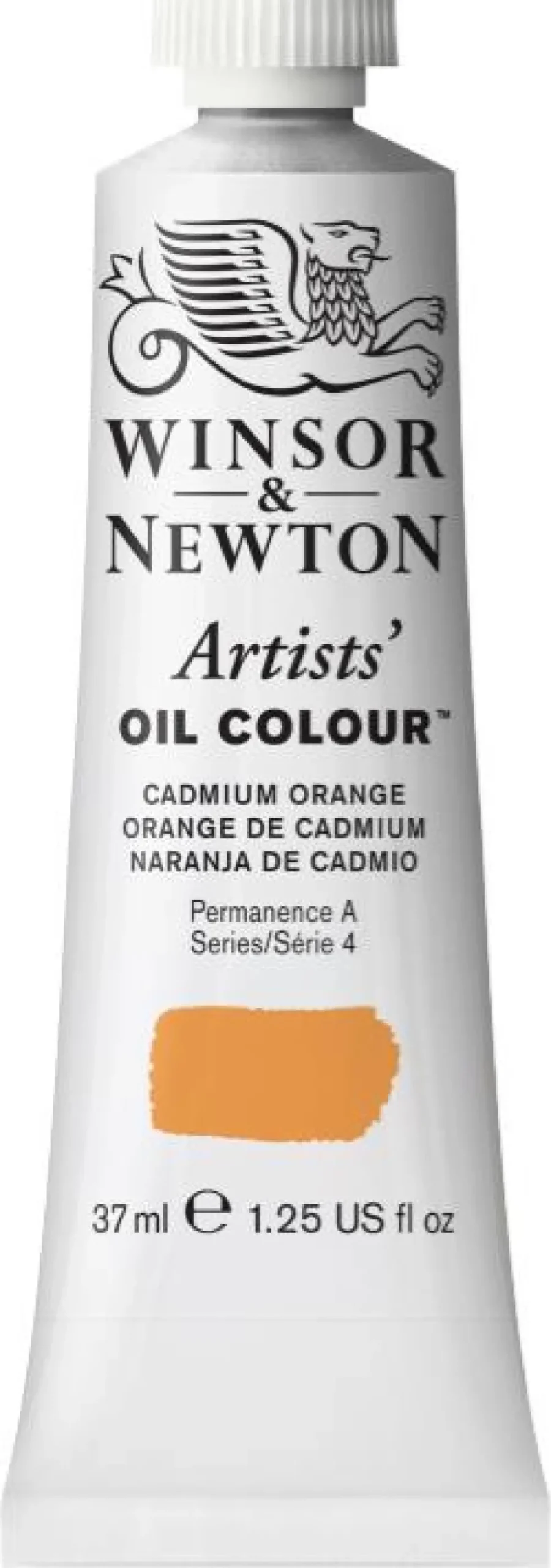 Farba olejna Artists' Oil Colour - Winsor & Newton - Cadmium Orange, 37 ml