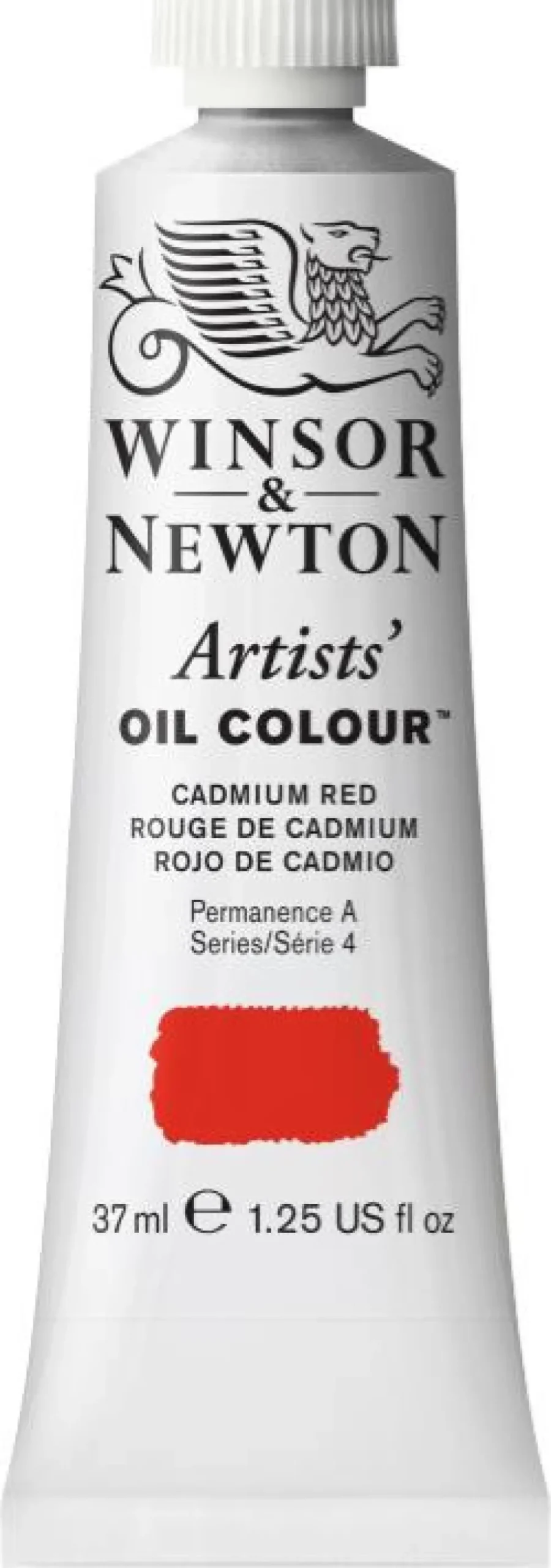 Farba olejna Artists' Oil Colour - Winsor & Newton - Cadmium Red, 37 ml