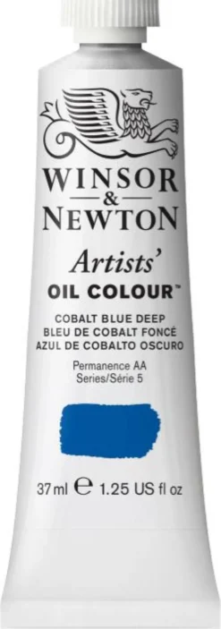 Farba olejna Artists' Oil Colour - Winsor & Newton - Cobalt Blue Deep, 37 ml