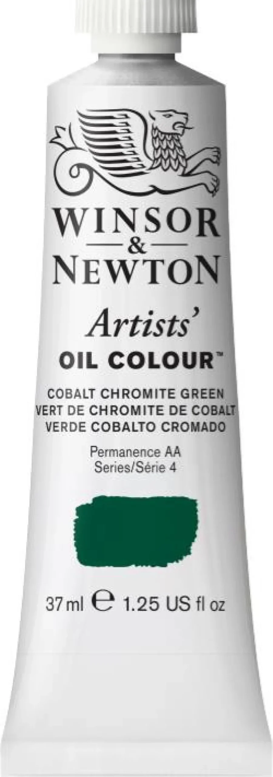 Farba olejna Artists' Oil Colour - Winsor & Newton - Cobalt Chromite Green, 37 ml