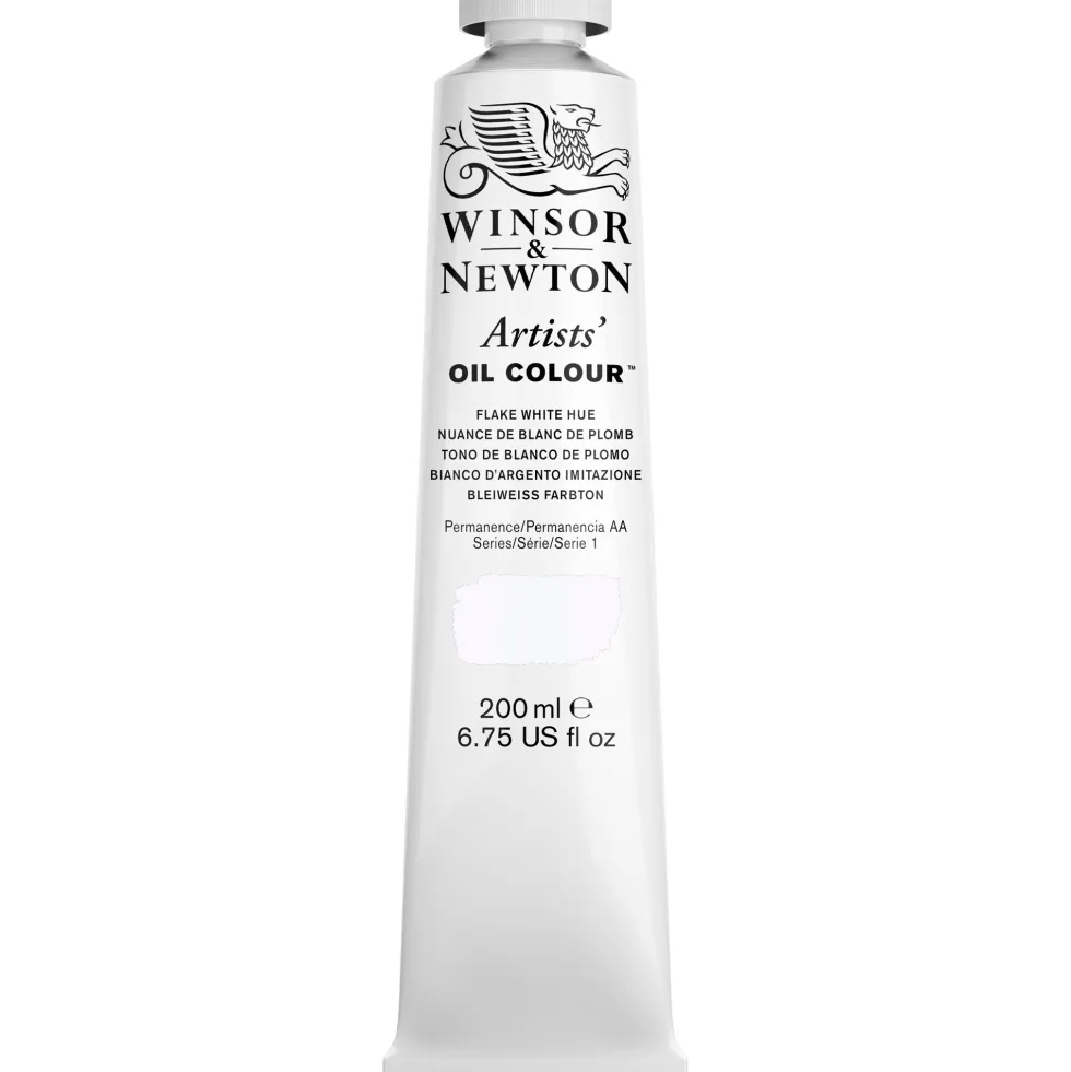 Farba olejna Artists' Oil Colour - Winsor & Newton - Flake White Hue 200 ml