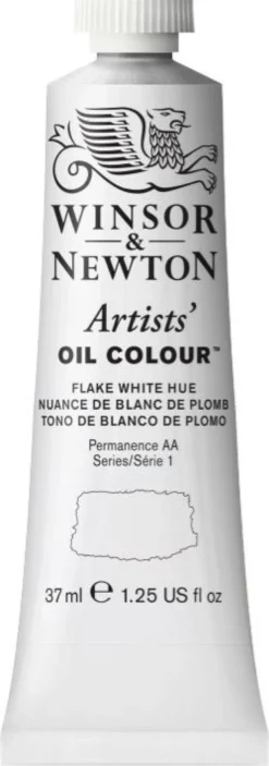 Farba olejna Artists' Oil Colour - Winsor & Newton - Flake White Hue, 37 ml