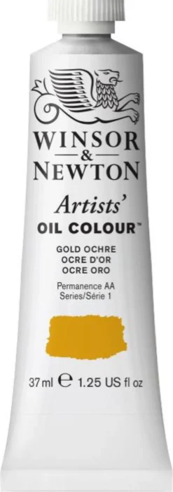 Farba olejna Artists' Oil Colour - Winsor & Newton - Gold Ochre, 37 ml