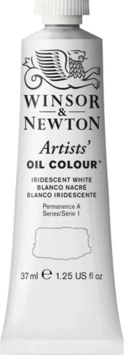 Farba olejna Artists' Oil Colour - Winsor & Newton - Iridescent White, 37 ml