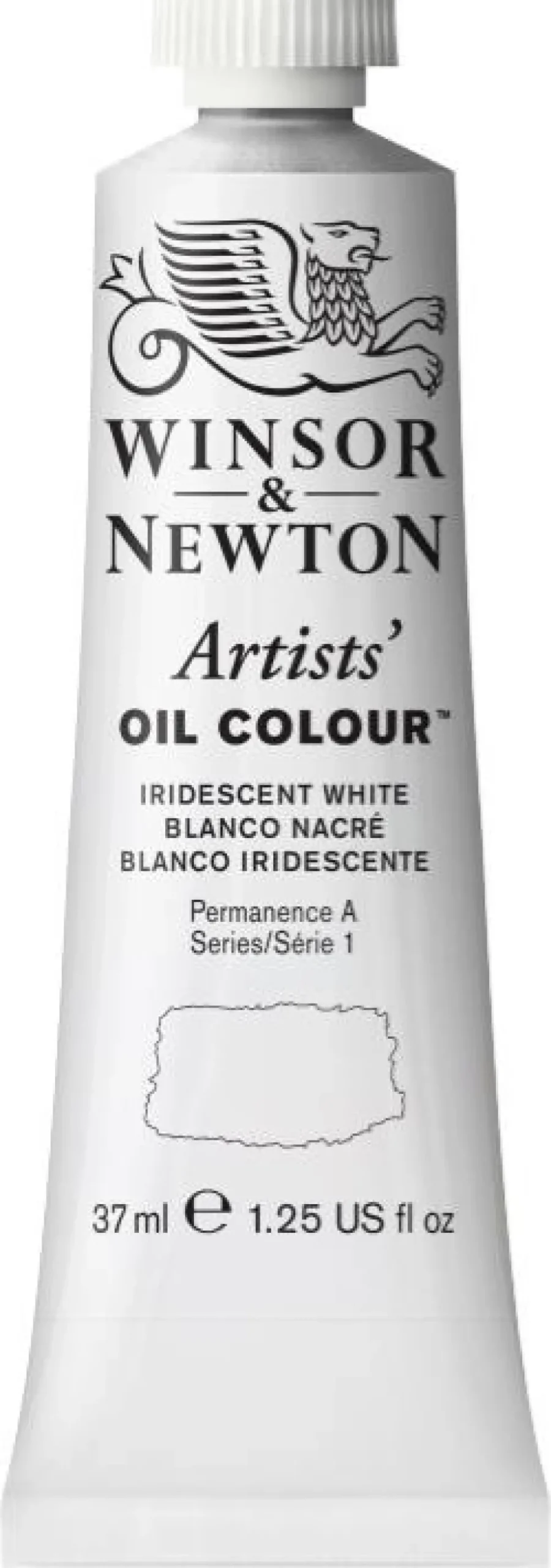 Farba olejna Artists' Oil Colour - Winsor & Newton - Iridescent White, 37 ml