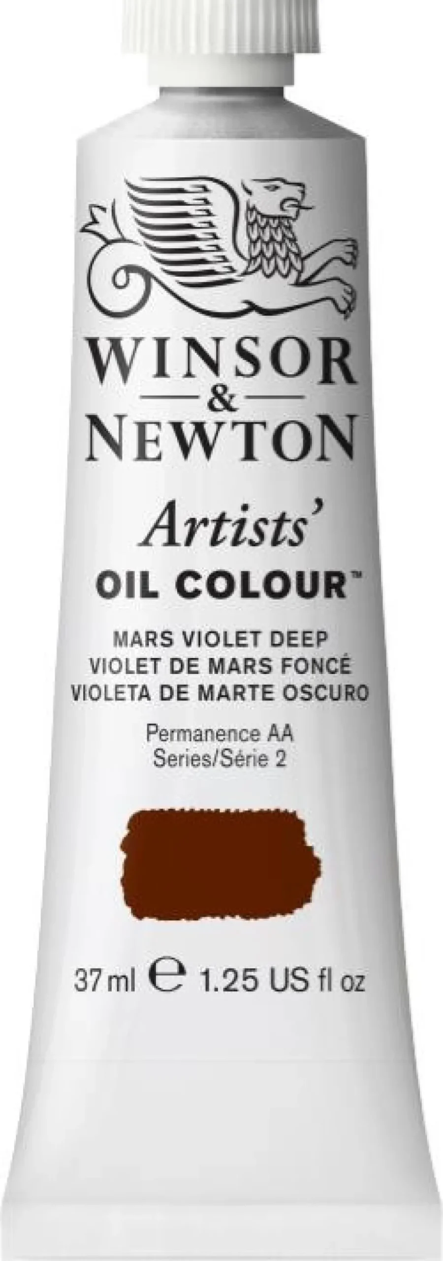 Farba olejna Artists' Oil Colour - Winsor & Newton - Mars Violet Deep, 37 ml