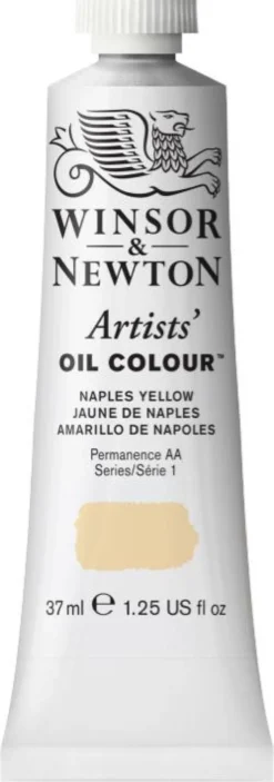 Farba olejna Artists' Oil Colour - Winsor & Newton - Naples Yellow, 37 ml