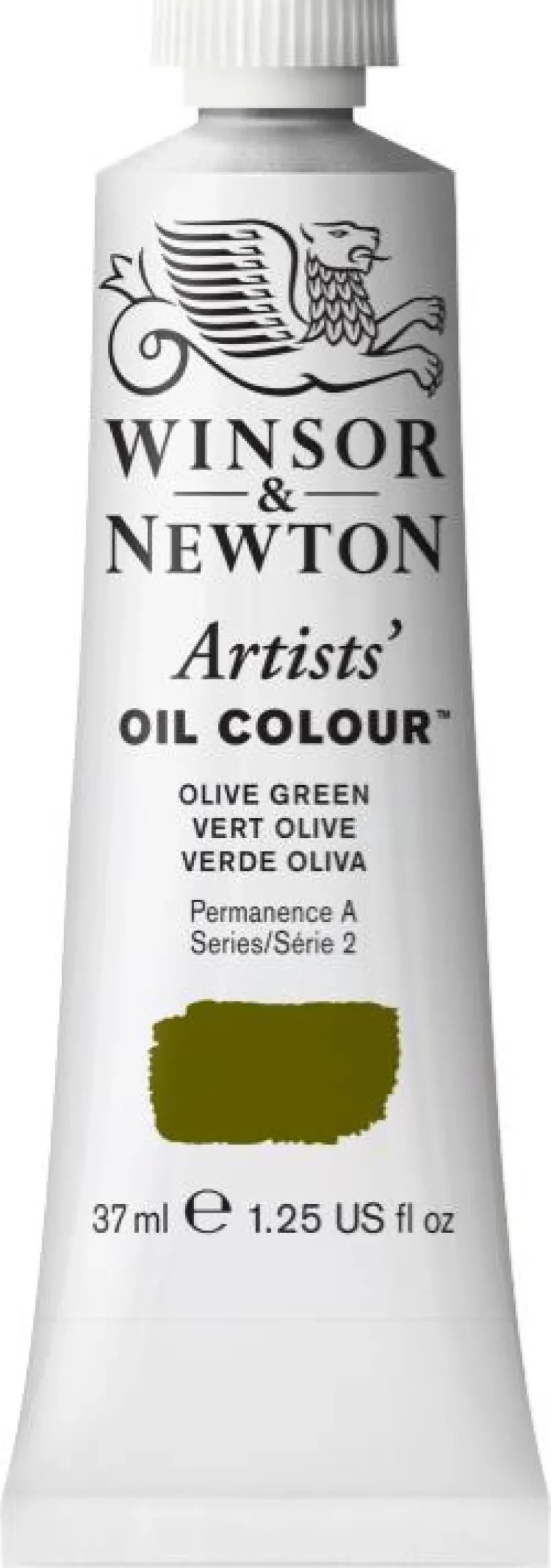 Farba olejna Artists' Oil Colour - Winsor & Newton - Olive Green, 37 ml