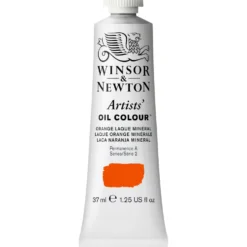 Farba olejna Artists' Oil Colour - Winsor & Newton - Orange Laque Mineral, 37 ml