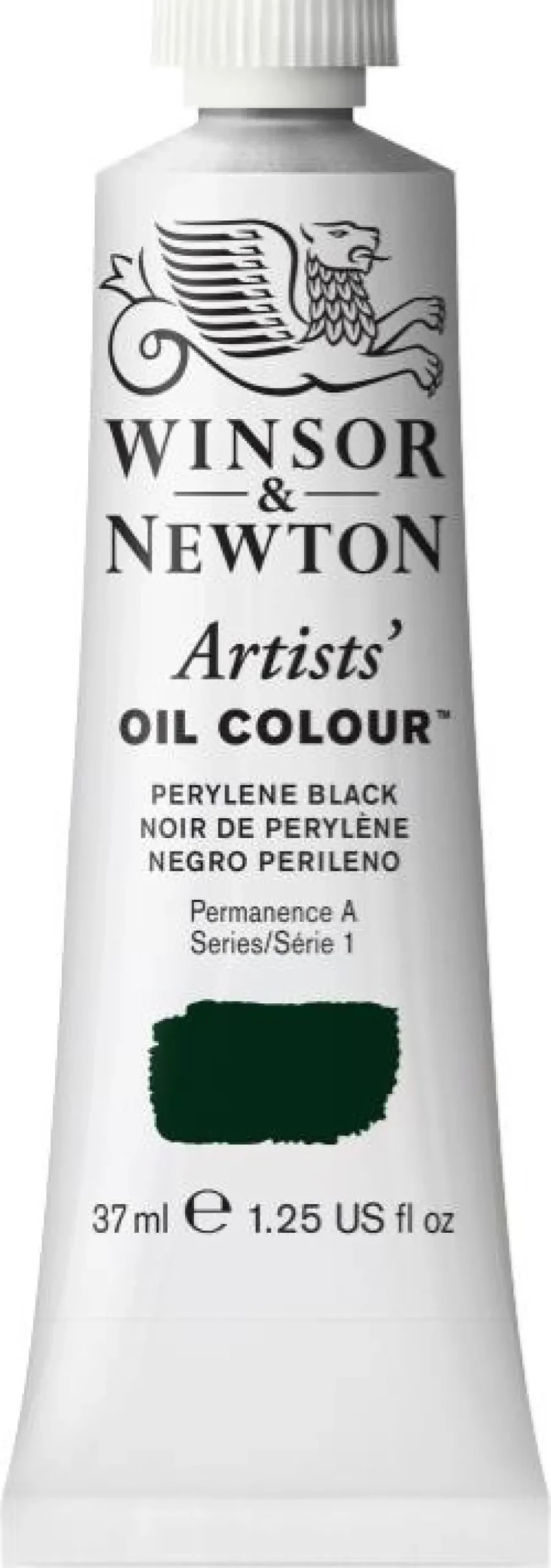 Farba olejna Artists' Oil Colour - Winsor & Newton - Perylene Black, 37 ml