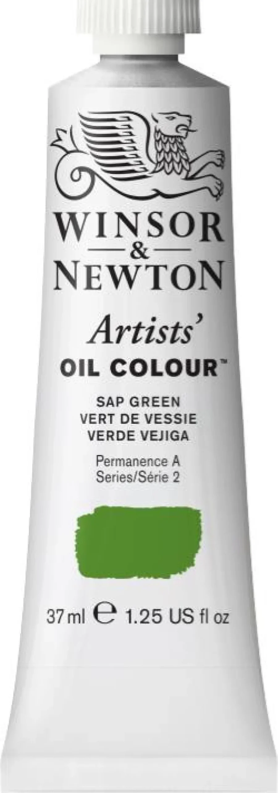 Farba olejna Artists' Oil Colour - Winsor & Newton - Sap Green, 37 ml