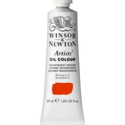 Farba olejna Artists' Oil Colour - Winsor & Newton - Transparent Orange, 37 ml