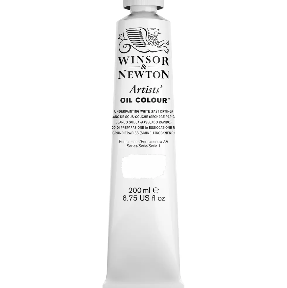 Farba olejna Artists' Oil Colour - Winsor & Newton - Underpainting White 200 ml