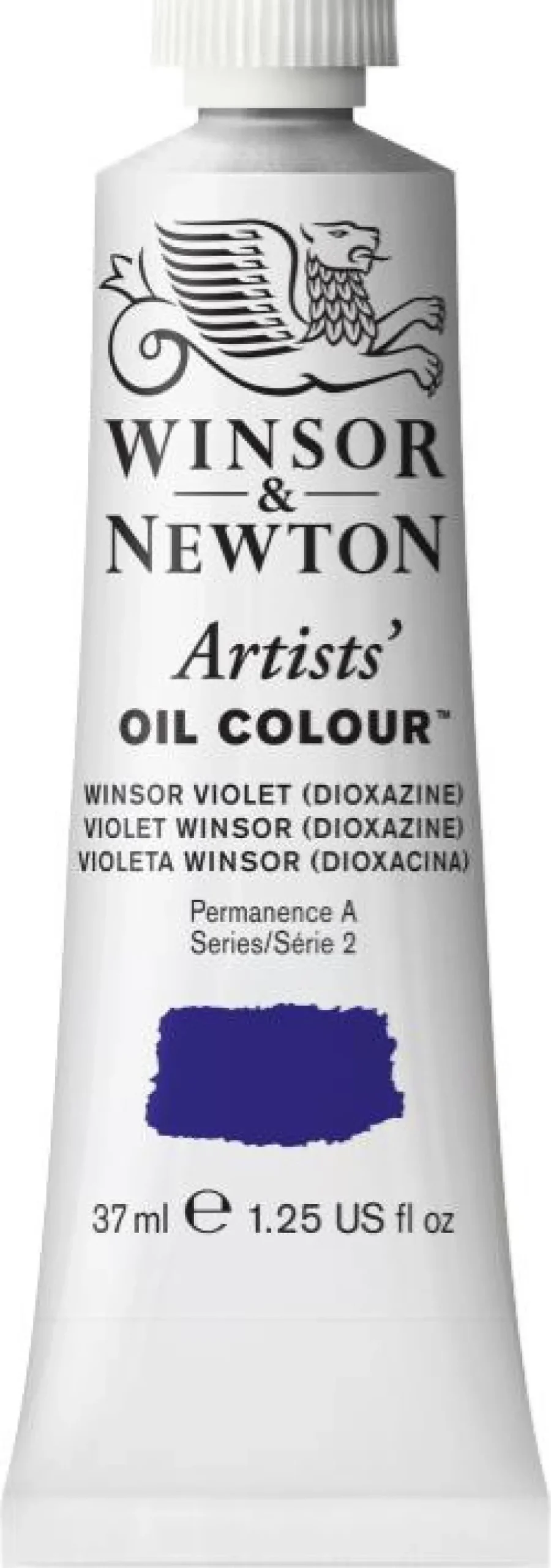 Farba olejna Artists' Oil Colour - Winsor & Newton - Winsor Violet Dioxazine, 37 ml