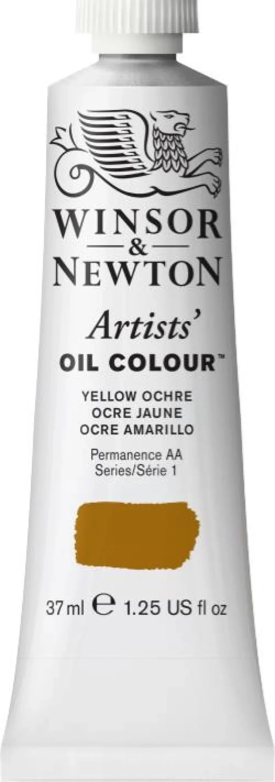 Farba olejna Artists' Oil Colour - Winsor & Newton - Yellow Ochre, 37 ml