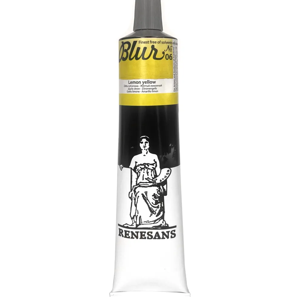 Farba olejna Blur - Renesans - 06, lemon yellow, 200 ml