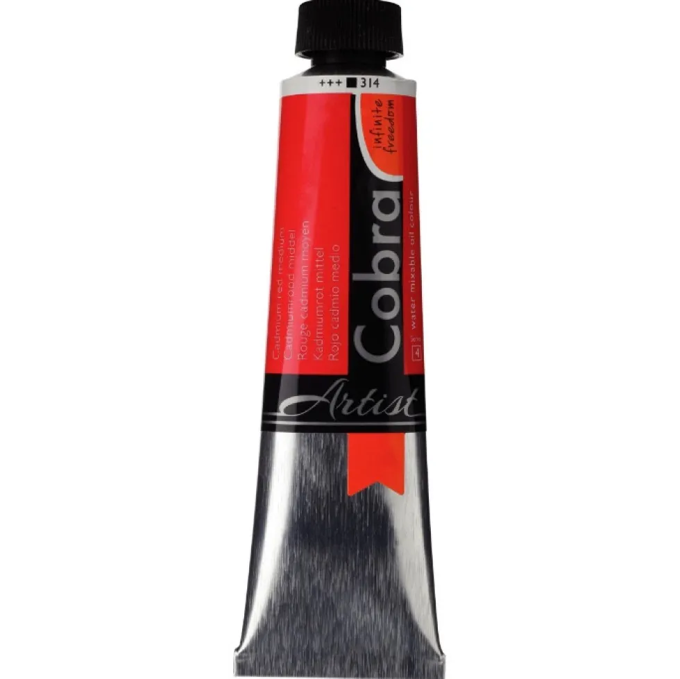 Farba olejna Cobra Artist - Cobra - 314, Cadmium Red Medium, 40 ml
