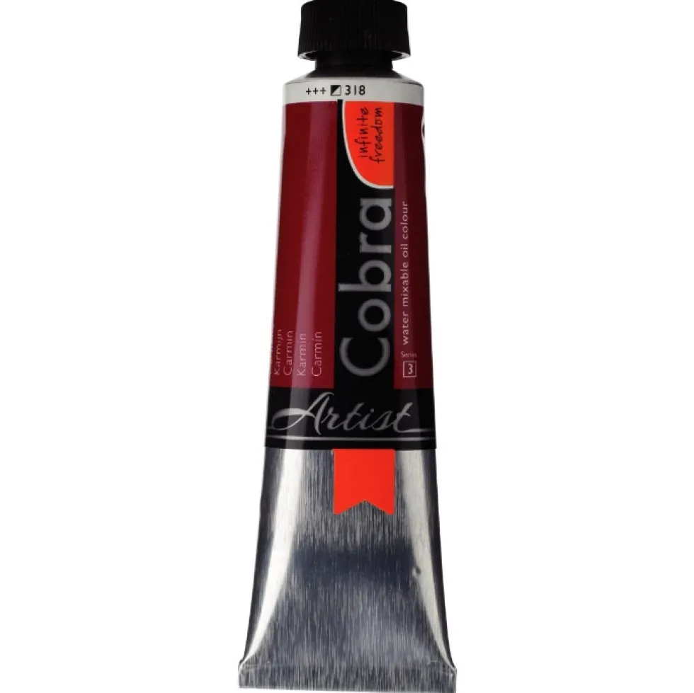 Farba olejna Cobra Artist - Cobra - 318, Carmine, 40 ml