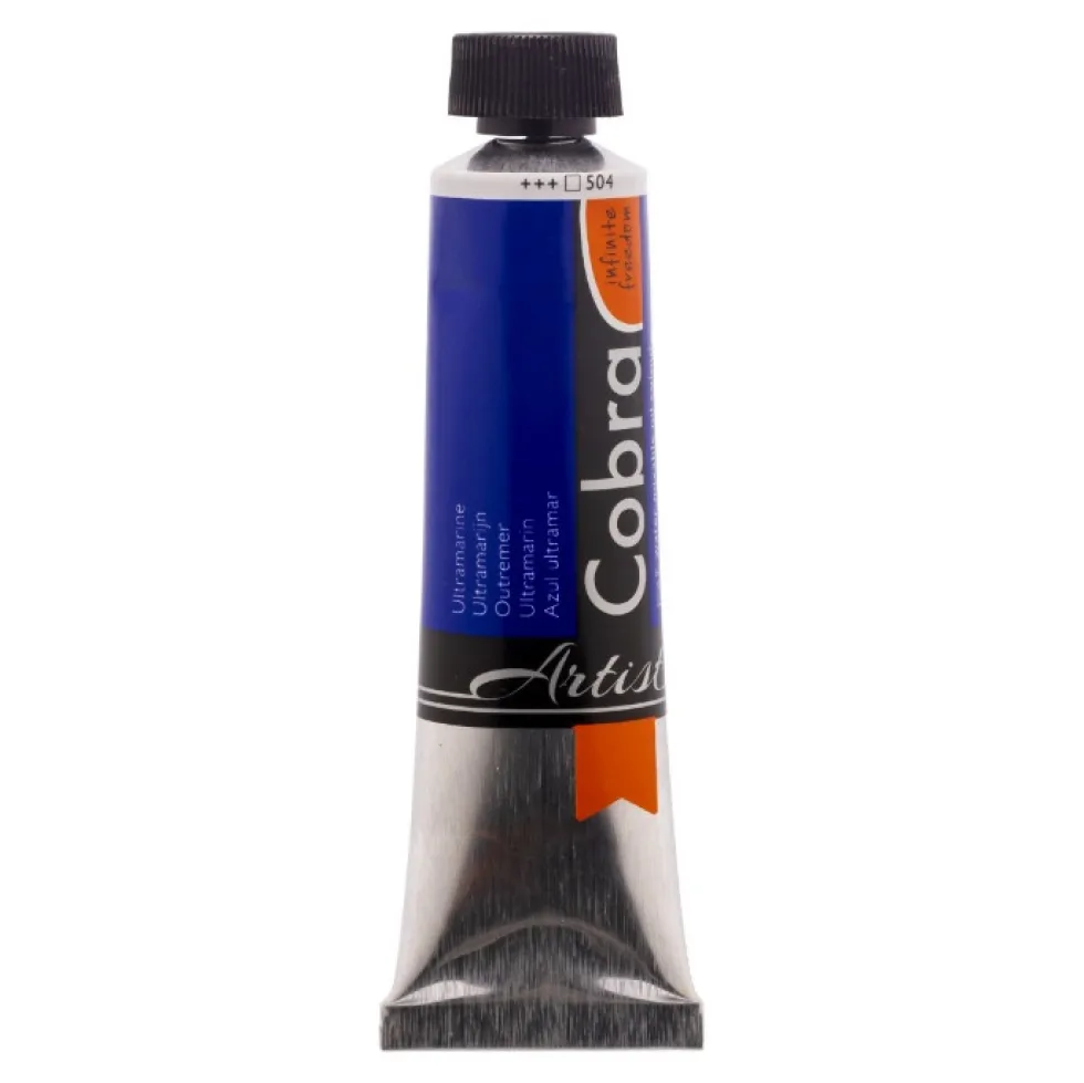 Farba olejna Cobra Artist - Cobra - 504, Ultramarine, 40 ml