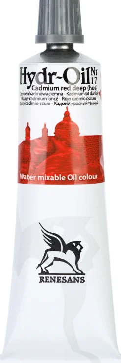 Farba olejna Hydr-Oil - Renesans - 17, cadmium red deep hue, 60 ml