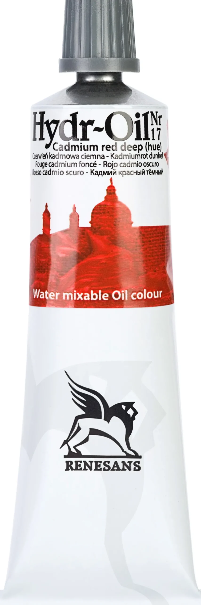 Farba olejna Hydr-Oil - Renesans - 17, cadmium red deep hue, 60 ml