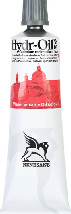 Farba olejna Hydr-Oil - Renesans - 16, cadmium red medium hue, 60 ml