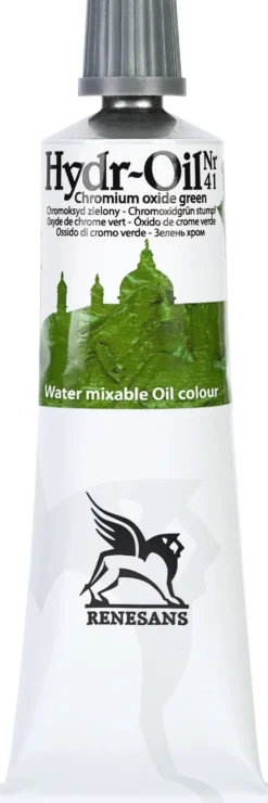 Farba olejna Hydr-Oil - Renesans - 41, chromium oxide green, 60 ml