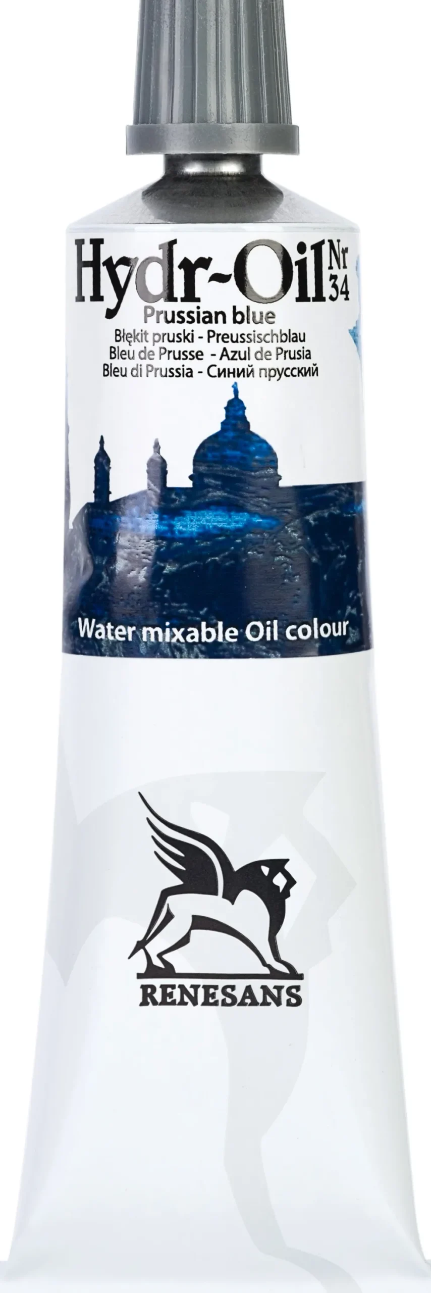 Farba olejna Hydr-Oil - Renesans - 34, Prussian blue, 60 ml