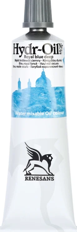 Farba olejna Hydr-Oil - Renesans - 27, royal blue deep, 60 ml