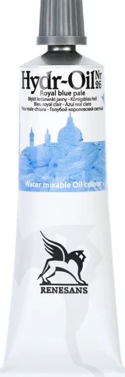 Farba olejna Hydr-Oil - Renesans - 26, royal blue pale, 60 ml
