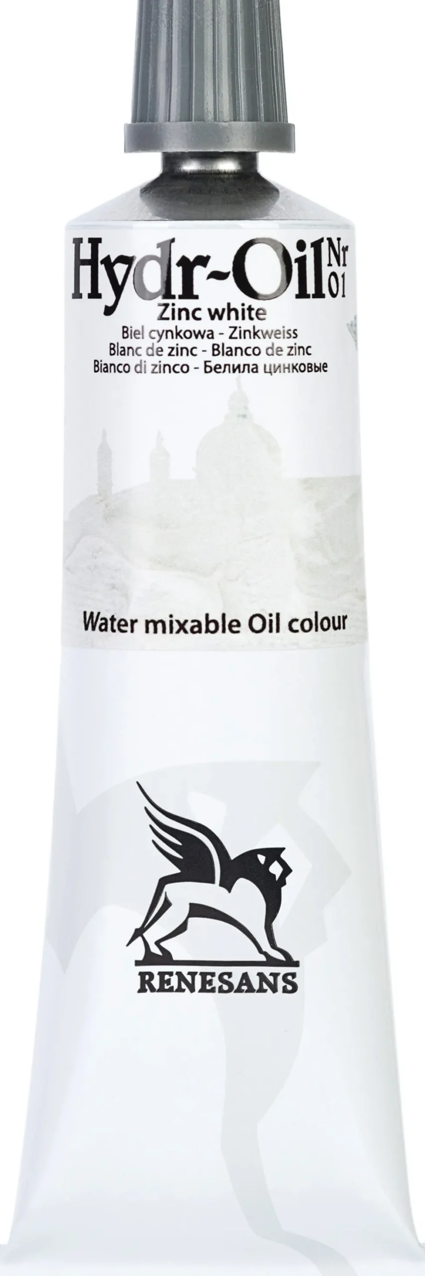 Farba olejna Hydr-Oil - Renesans - 01, zinc white, 60 ml