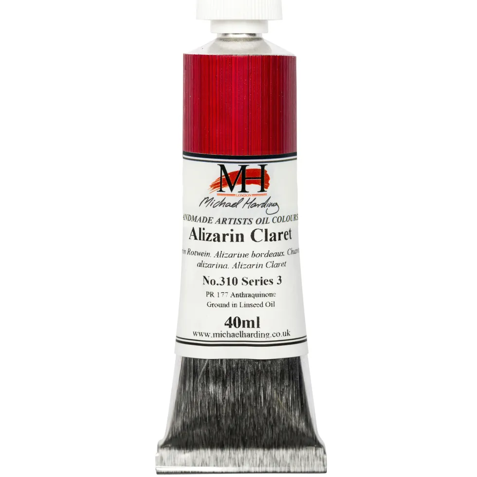 Farba olejna - Michael Harding - 310, Alizarin Claret, 40 ml