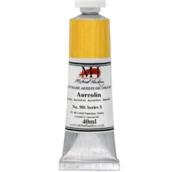 Farba olejna - Michael Harding - 501, Aureolin, 40 ml