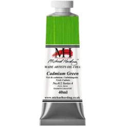 Farba olejna - Michael Harding - 412, Cadmium Green, 40 ml