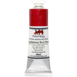 Farba olejna - Michael Harding - 505, Cadmium Red Deep, 40 ml