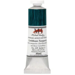 Farba olejna - Michael Harding - 229, Caribbean Turquoise, 40 ml