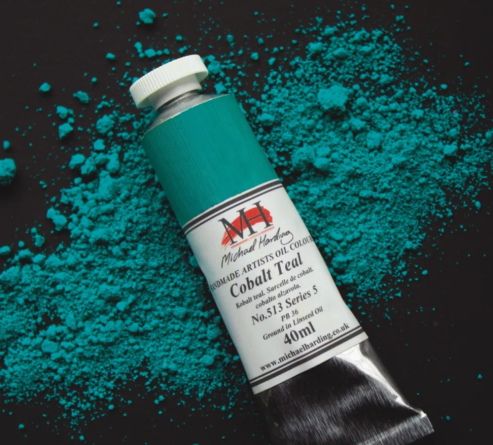 Farba olejna - Michael Harding - 229, Caribbean Turquoise, 40 ml