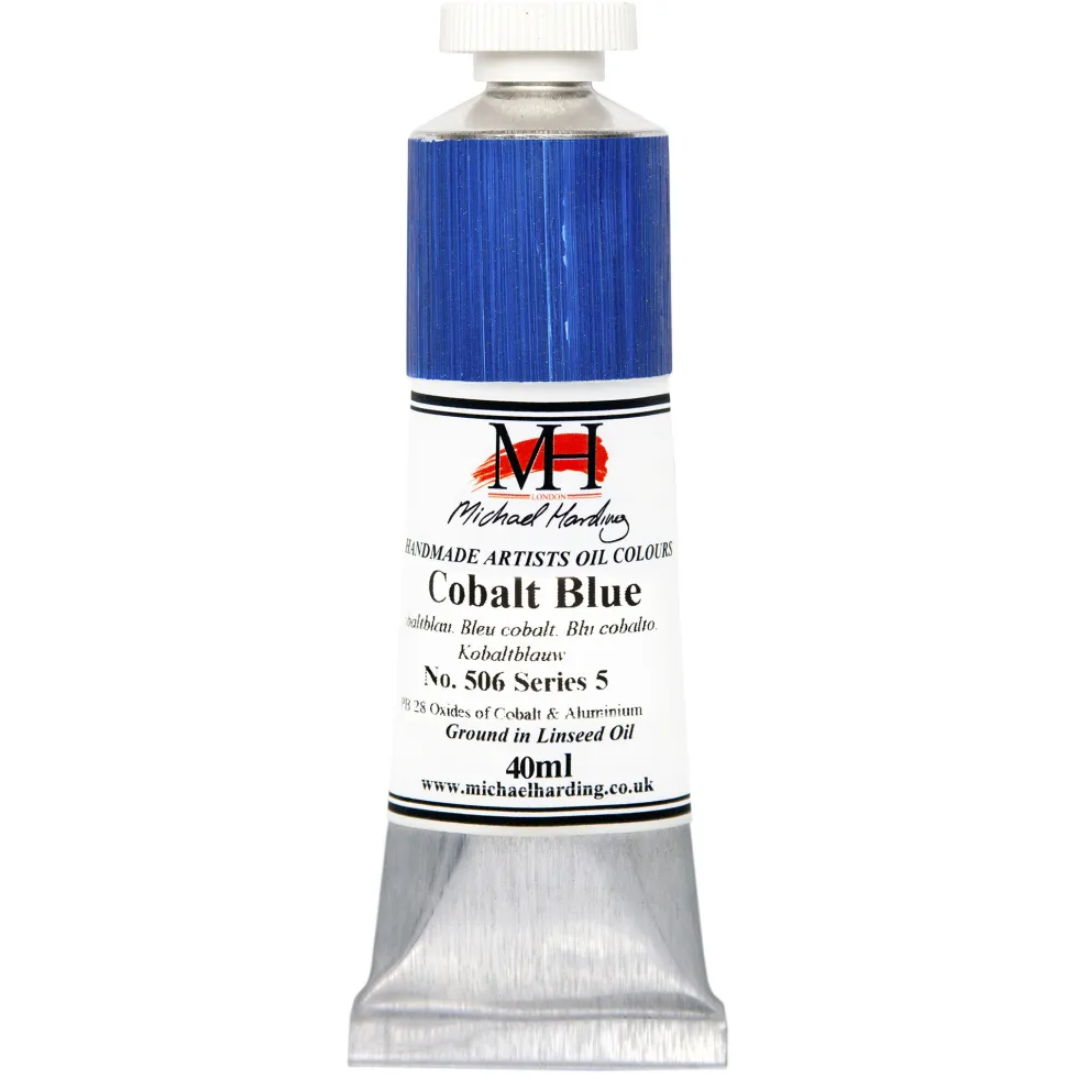 Farba olejna - Michael Harding - 506, Cobalt Blue, 40 ml