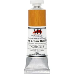 Farba olejna - Michael Harding - 204, Indian Yellow Red Shade, 40 ml