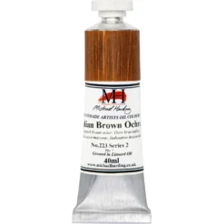 Farba olejna - Michael Harding - 223, Italian Brown Ochre, 40 ml