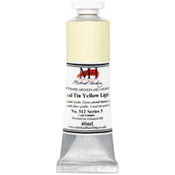 Farba olejna - Michael Harding - 512, Lead Tin Yellow Light, 40 ml