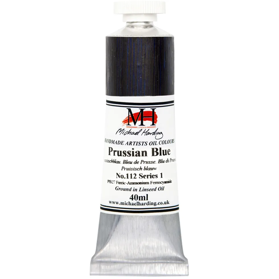 Farba olejna - Michael Harding - 112, Prussian Blue, 40 ml