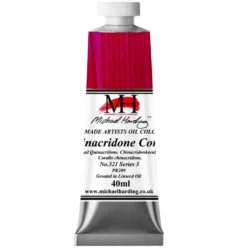 Farba olejna - Michael Harding - 321, Quinacridone Coral, 40 ml