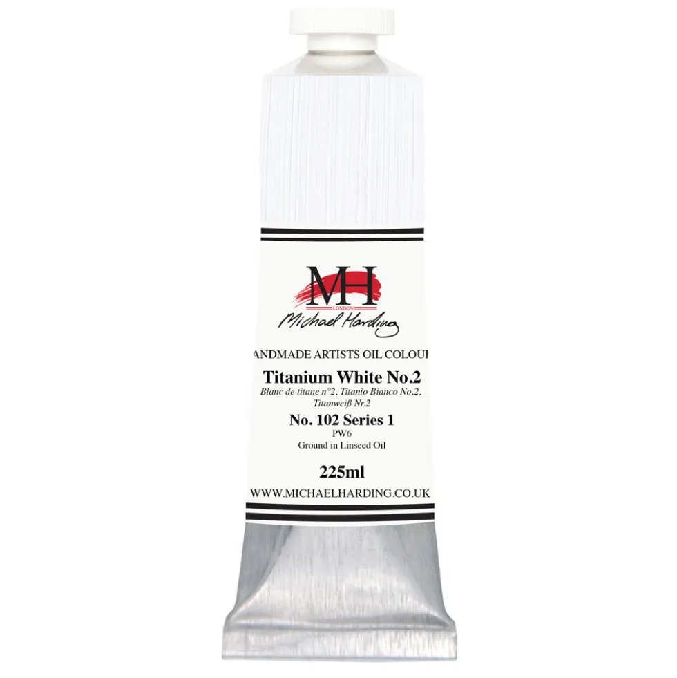 Farba olejna - Michael Harding - 102 Titanium White 2 225 ml